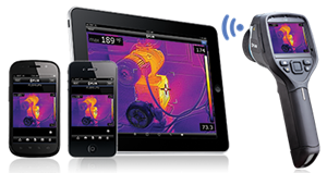 Wi-Fi和FLIR Tools Mobile通信功能